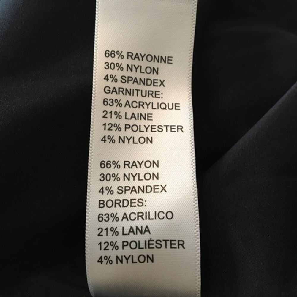 Doncaster Mixed Media Nubby Tweed Zip Jacket Small EUC - Picture 8 of 8